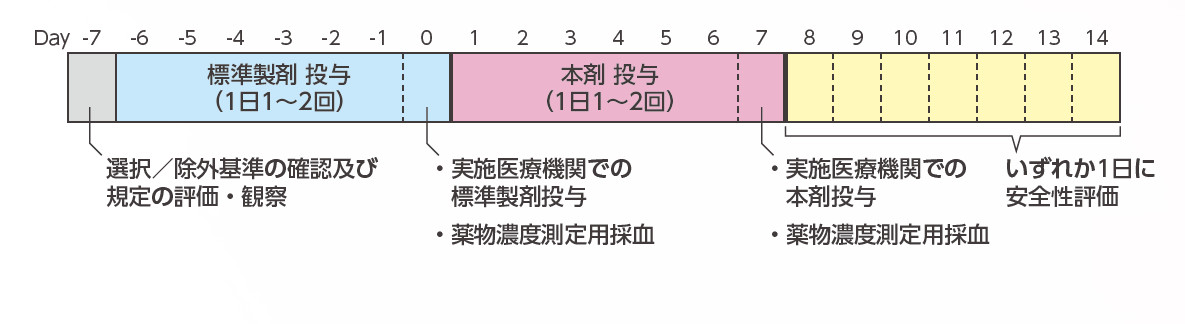 安全性確認試験の方法の図
