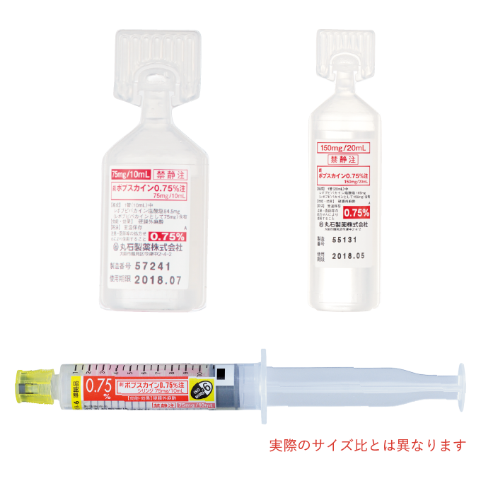 長時間作用性局所麻酔剤 ポプスカイン 0 25 注 0 5 注 0 75 注 丸石製薬株式会社