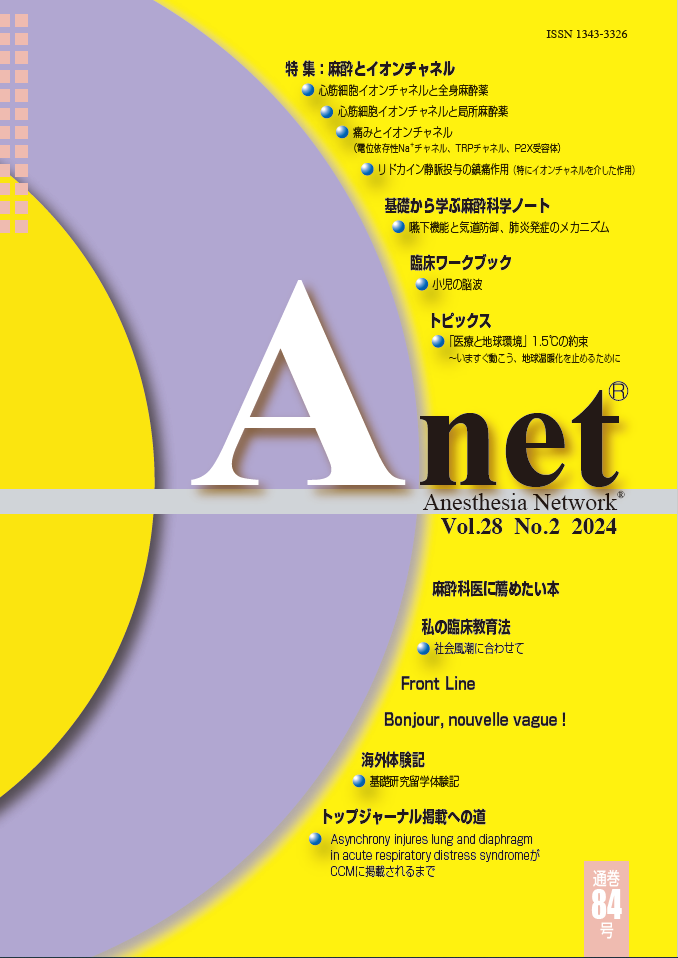 Anet Vol.28 No.2 2024（84） 表紙