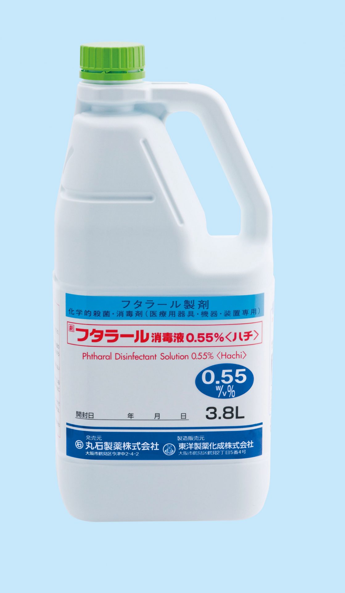 フタラール消毒液0.55%＜ハチ＞3.8L