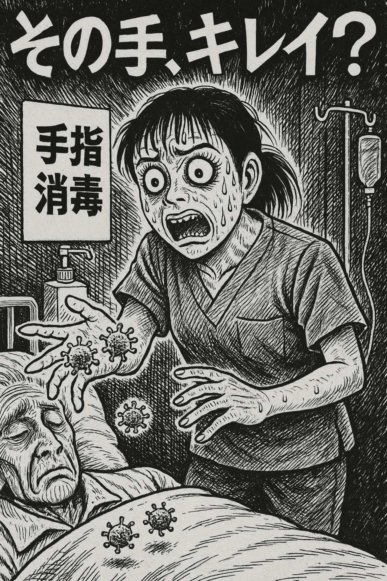 その手、キレイ?